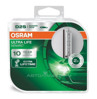 D2S 85V-35W (P32d-2)  4350K Xenarc Ultra Life (2.) (Osram) 66240ULT-HCB