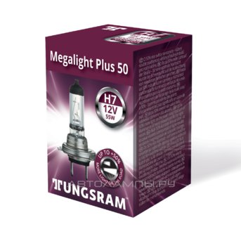 Tungsram H7 Megalight Plus +60%