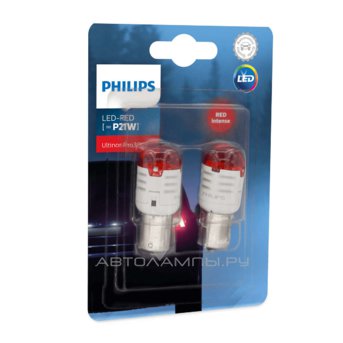 P21W 12V-LED (BA15s) Red 1.75W Ultinon Pro3000 (.2.) 11498U30RB2