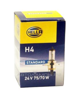 H4 24V- 75/70W (P43t) (+. ) Double Power 8GJ 002 525-511