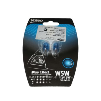 Valeo W5W T10 Blue Effect