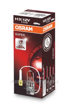 H3 12V- 55W (PK22s) ( +30% ) Super 64151SUP