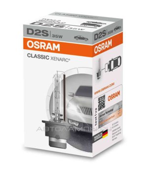 D2S 85V-35W (P32d-2)  4200K Xenarc Classic (Osram) 66240CLC